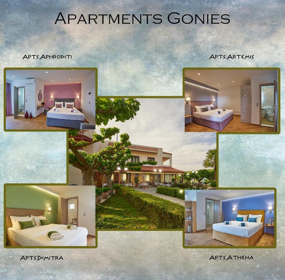Apartments Gonies - Artemis Goníai Eksteriør billede